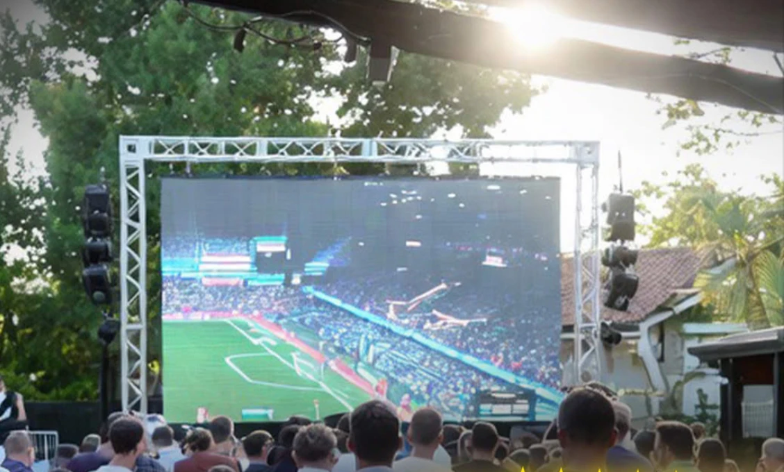 Écran géant LED en extérieur pour événement
